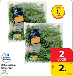 Carrefour Market Zakje rucola aanbieding
