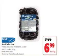 Colruyt Boni Selection verse Zeeuwse mosselen Super aanbieding