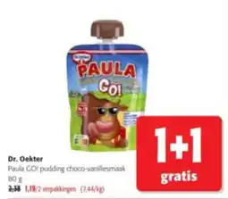 Colruyt Dr. Oekter Paula GO! pudding aanbieding