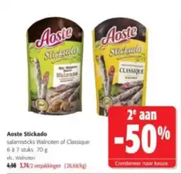 Colruyt Aoste Stickado aanbieding