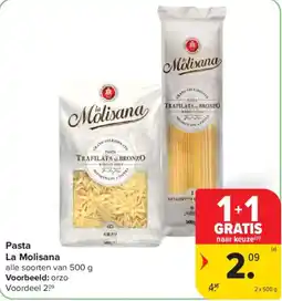 Carrefour Market Pasta La Molisana aanbieding
