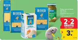 Carrefour Market Pasta, saus en bloem De Cecco aanbieding