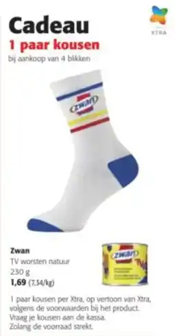 Colruyt Cadeau 1 paar kousen aanbieding