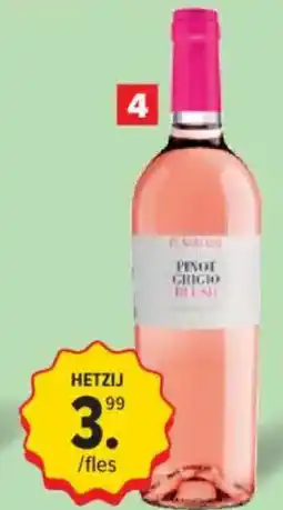 Carrefour Market Pinot Grigio blush aanbieding