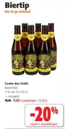 Colruyt Cuvée des Trolls aanbieding