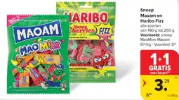 Carrefour Market Snoep Maoam en Haribo Fizz aanbieding