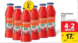 Carrefour Market Polpa Rustica Mutti aanbieding
