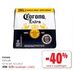 Colruyt Corona Extra pils aanbieding
