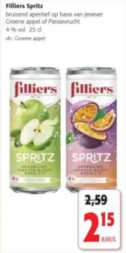 Colruyt Filliers Spritz aanbieding