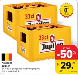 Carrefour Market Krat bier Jupiler aanbieding
