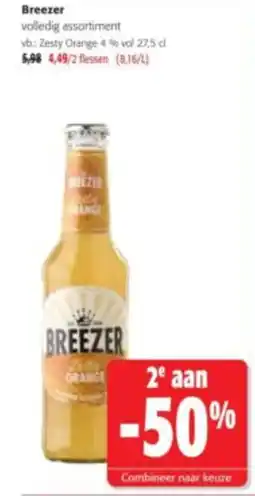 Colruyt Breezer aanbieding