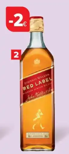 Carrefour Market Whiskey red label johnnie walker aanbieding