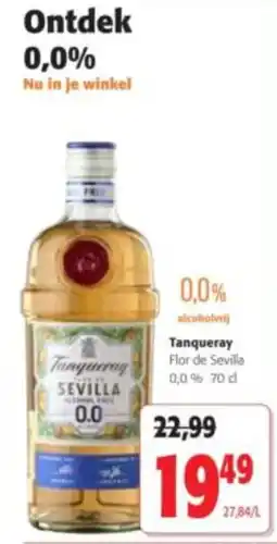 Colruyt Tanqueray flor de sevilla aanbieding