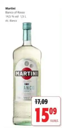 Colruyt Martini bianco of rosso aanbieding