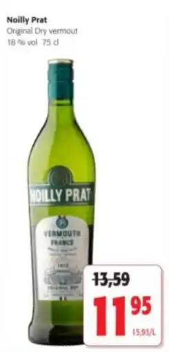 Colruyt Noilly Prat Original Dry vermouth aanbieding