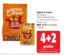 Colruyt Edgard & Cooper alle droge of natte hondenvoeding aanbieding