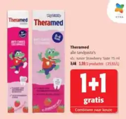 Colruyt Theramed tandpasta's aanbieding