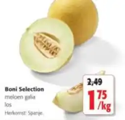 Colruyt Boni Selection meloen galia los aanbieding