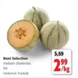 Colruyt Boni Selection meloen charentais aanbieding