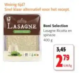Colruyt Boni Selection Lasagne aanbieding