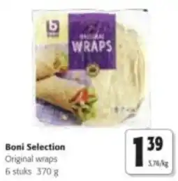 Colruyt Boni Selection original wraps aanbieding