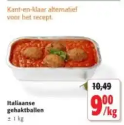 Colruyt Italiaanse gehaktballen aanbieding