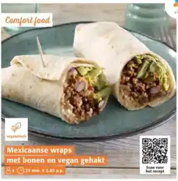 Colruyt Mexicaanse wraps met bonen en vegan gehakt aanbieding