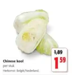 Colruyt Chinese kool aanbieding