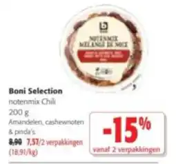 Colruyt Boni Selection notenmix Chili aanbieding