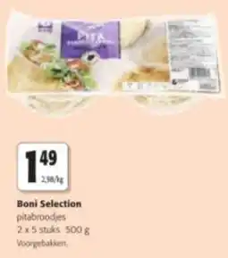 Colruyt Boni Selection pitabroodjes aanbieding