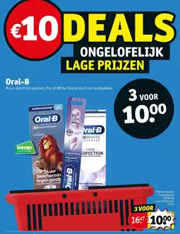 Kruidvat Oral-B aanbieding