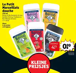 Kruidvat Le Petit Marseillais douche aanbieding