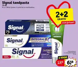 Kruidvat Signal tandpasta aanbieding