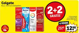 Kruidvat Colgate tandpasta aanbieding