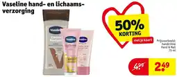 Kruidvat Vaseline hand- en lichaamsverzorging aanbieding