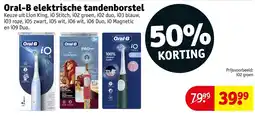 Kruidvat Oral-B elektrische tandenborstel aanbieding