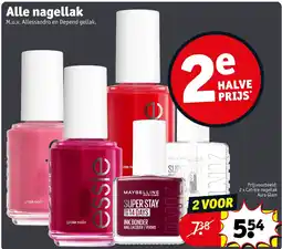 Kruidvat Alle nagellak aanbieding
