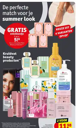 Kruidvat De perfecte match voor je summer look aanbieding