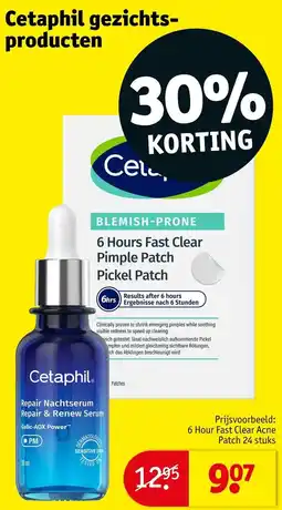 Kruidvat Cetaphil Repair Nachtservum Repair & Renew Serum aanbieding