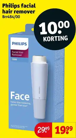 Kruidvat Philips facial hair remover aanbieding