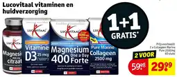 Kruidvat Lucovitaal vitamines en huidverzorging aanbieding
