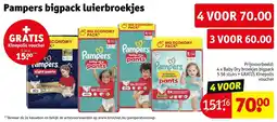 Kruidvat Pampers bigpack luierbroekjes aanbieding