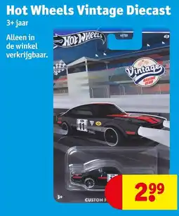 Kruidvat Hot Wheels Vintage Diecast aanbieding