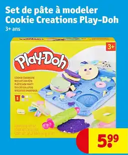Kruidvat Set de pâte à modeler Cookie Creations Play-Doh aanbieding