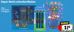 Kruidvat Super Mario schoolartikelen aanbieding