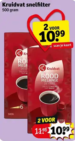 Kruidvat Kruidvat snelfilter aanbieding
