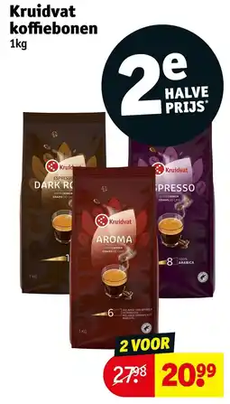 Kruidvat Kruidvat koffiebonen aanbieding