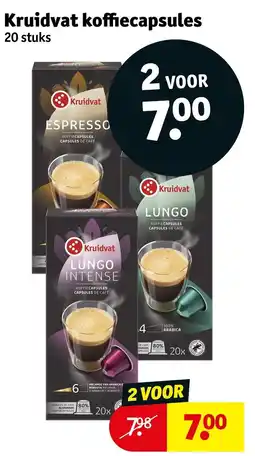 Kruidvat Kruidvat koffiecapsules aanbieding