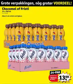 Kruidvat Chocomel of Fristi aanbieding