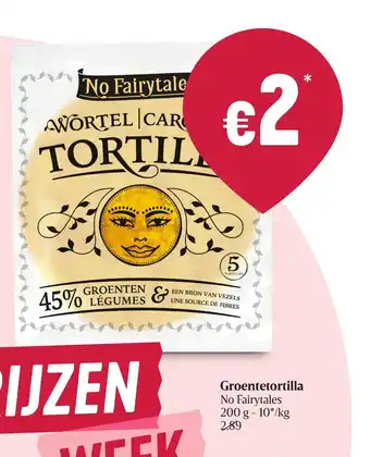 Groentetortilla No Fairytales 200 g